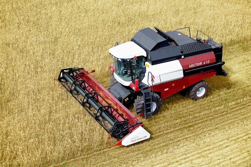 Комбайн Ростсельмаш вектор 410