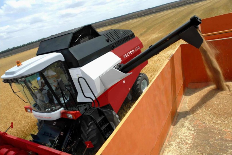 Зерноуборочные комбайны vector 410