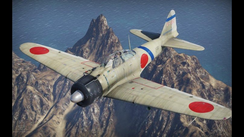 Самолёт a6m2 Zero