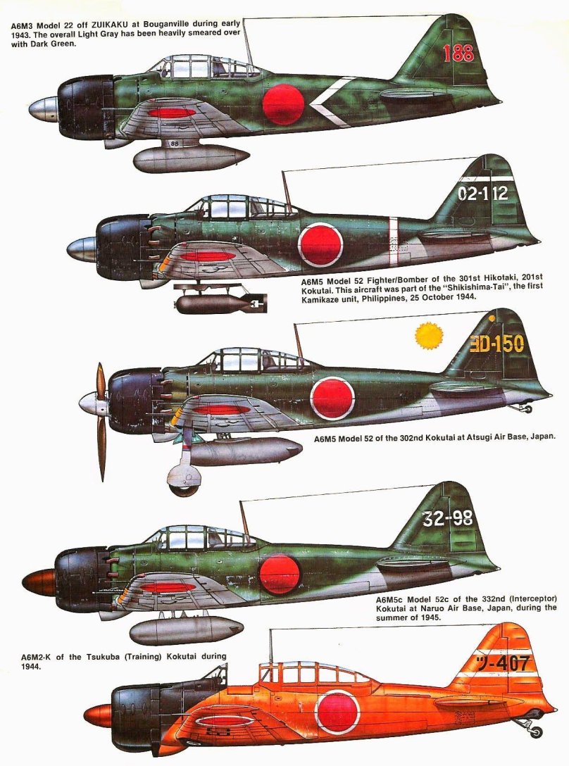 Mitsubishi a6m5 Zero