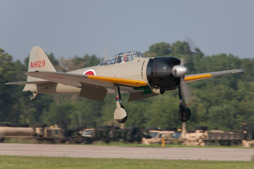 Истребитель Mitsubishi a6m