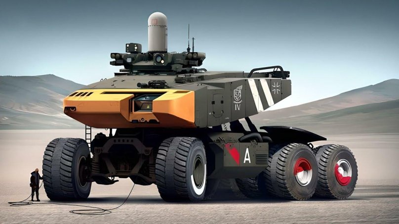 Sci Fi броневик вездеход