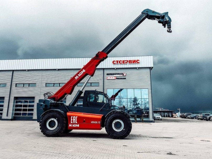 Весы на телескопический погрузчик