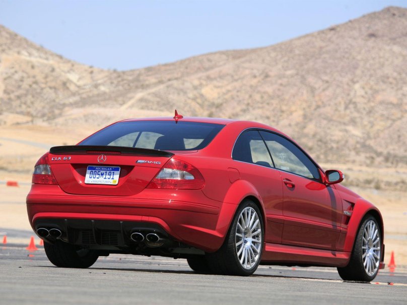 Mercedes CLK 63 AMG Black Series