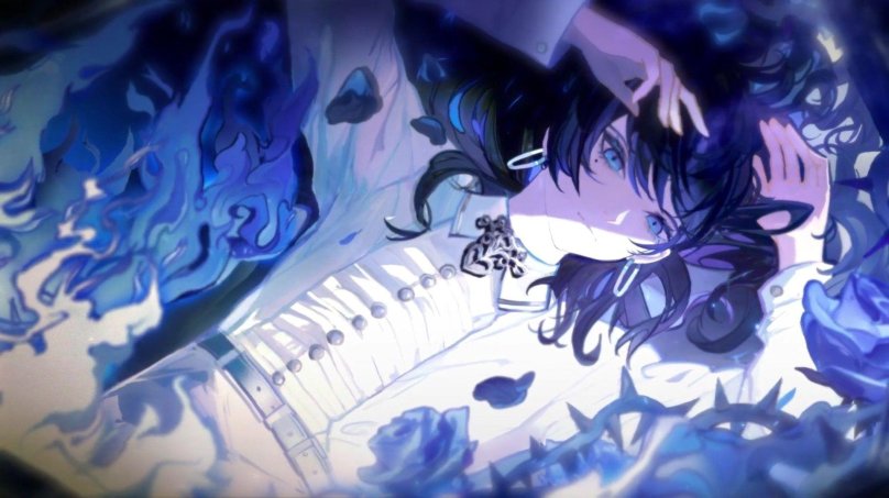 Blue Flame Cover ado