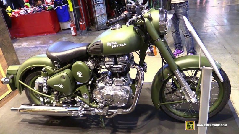 Royal Enfield 350 Classic Green