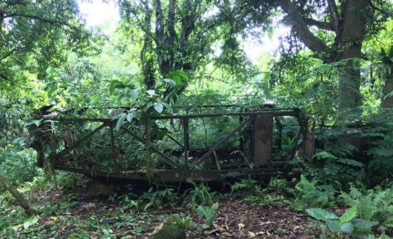 Японские танки острове Понапе в Микронезии