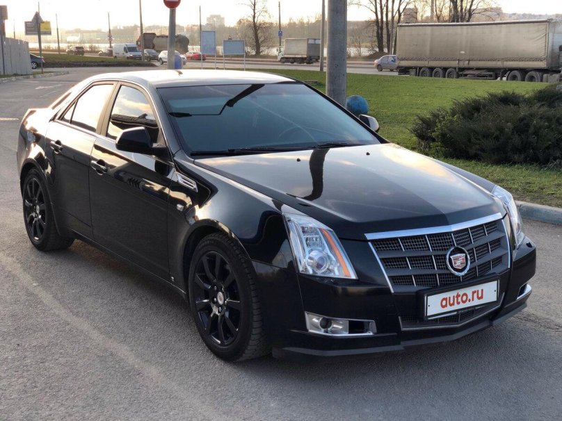Кадиллак CTS 2008 черный