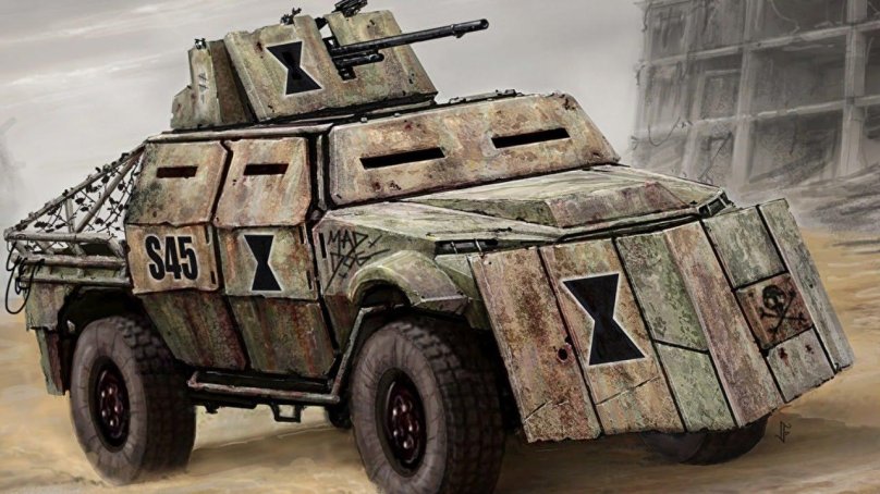 Кроссаут БТР