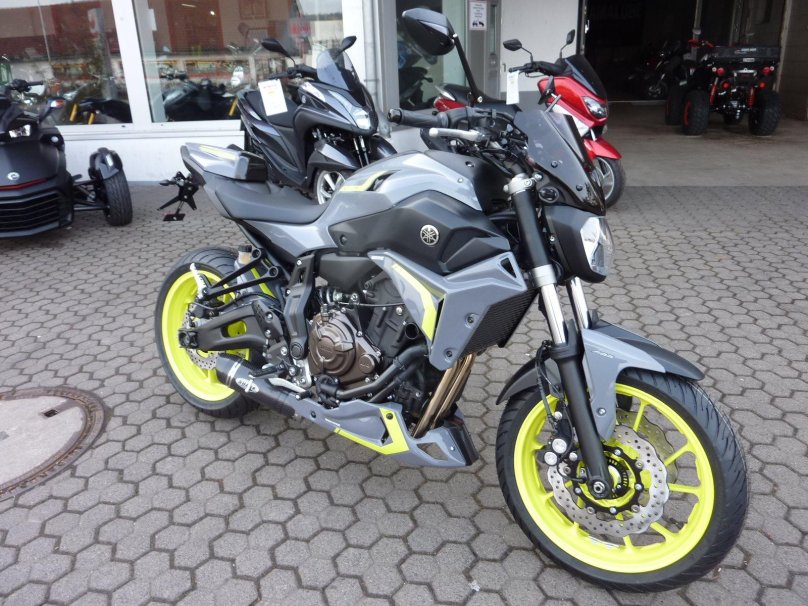 Yamaha MT 07 тюнинг