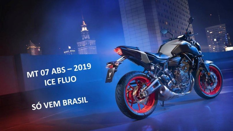Yamaha MT 07 2019