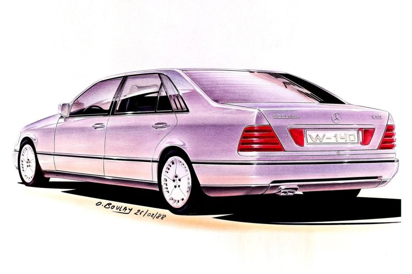 Mercedes w140