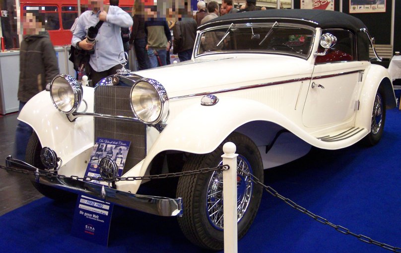 Даймлер Бенц автомобиль 1986