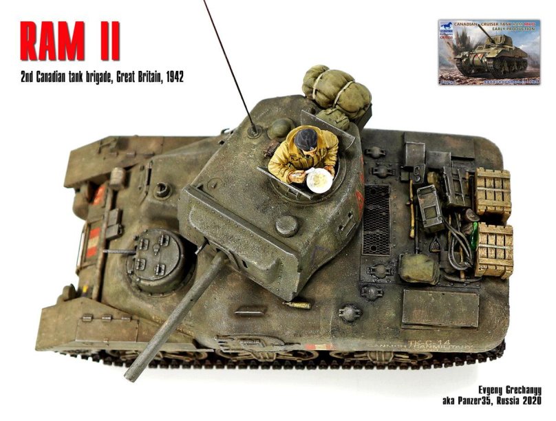 Cb35215 Bronco 1/35 Canadian Cruiser Tank Ram MK.II early Production