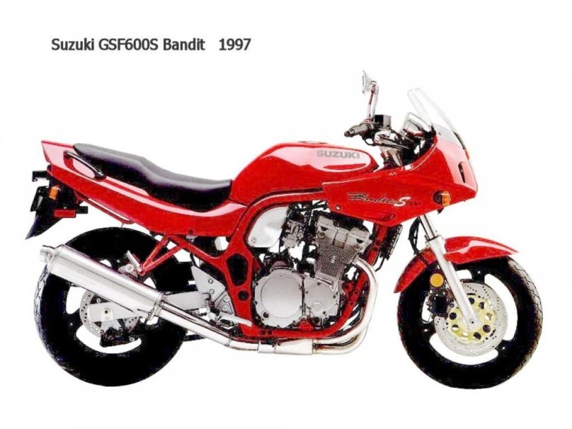 Suzuki Bandit 600 1997