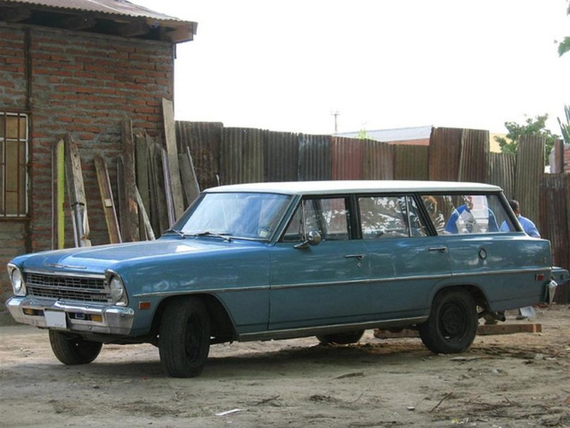 Chevrolet Nova Station Wagon 1967 года