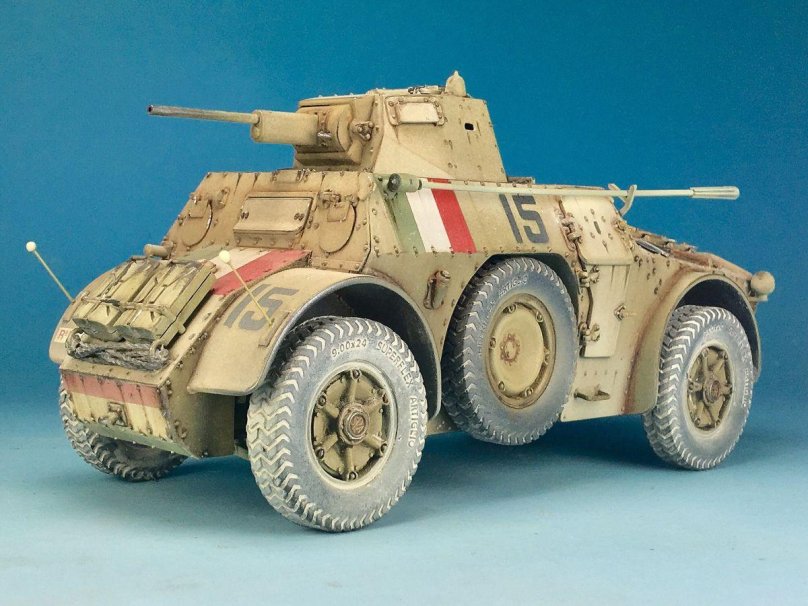 Autoblinda ab41 -Italeri(7051)