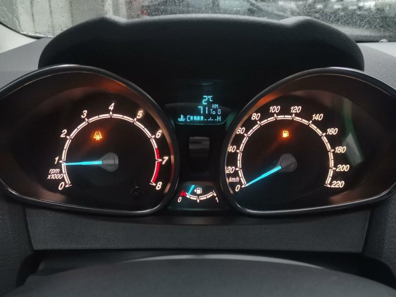 Ford Fiesta 2016 расход топлива