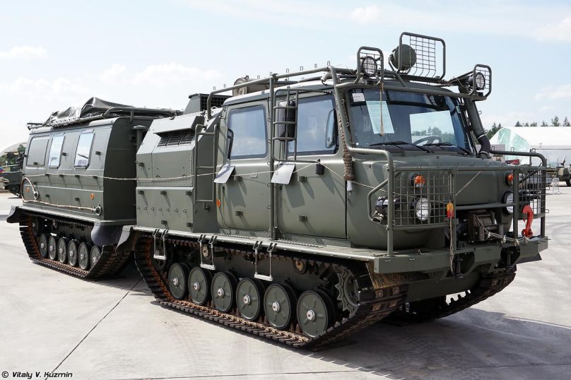 ГАЗ-3344-20 двухзвенный снегоболотоход