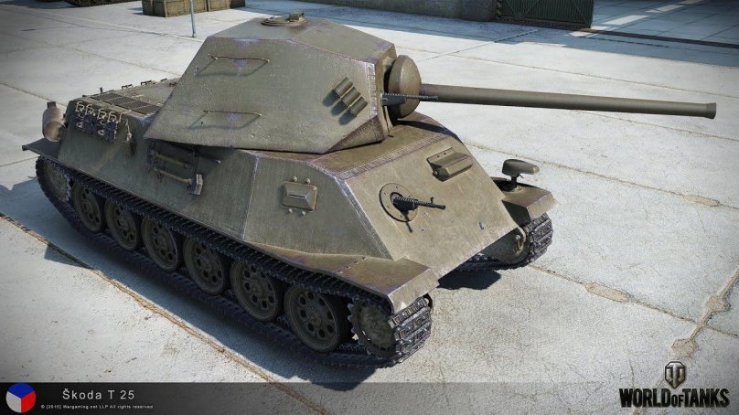 Танк Skoda t25