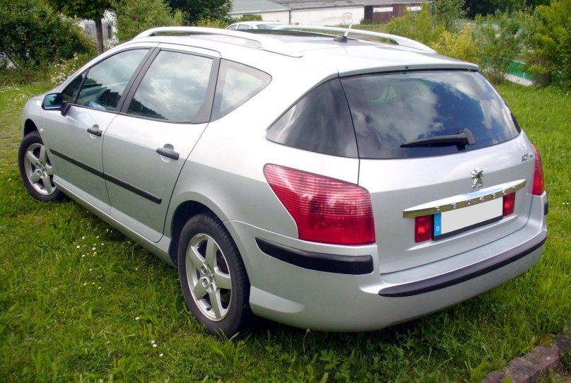 Peugeot 407 SW Green