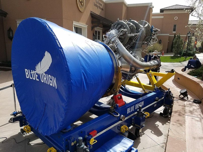 Двигатель be-4 Blue Origin