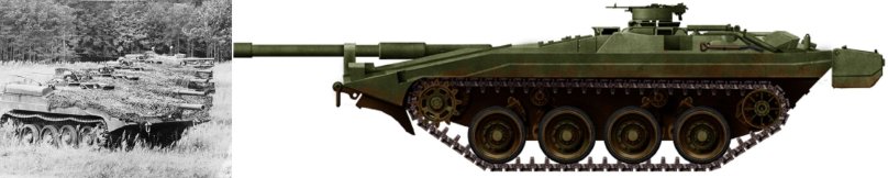 Strv 103 сбоку