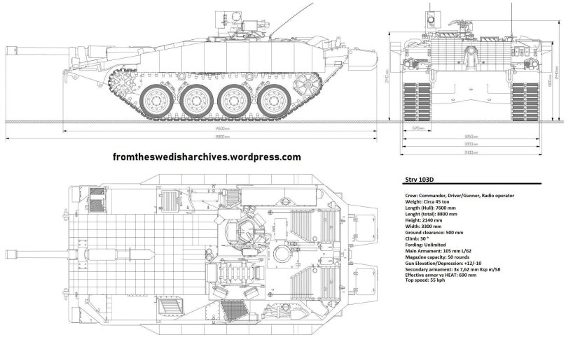Strv 103 автомат заряжания