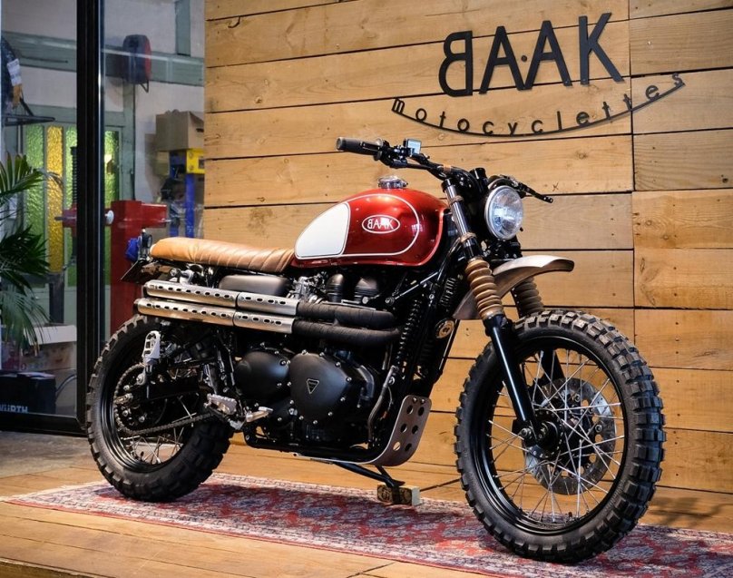 Мотоцикл Triumph Scrambler