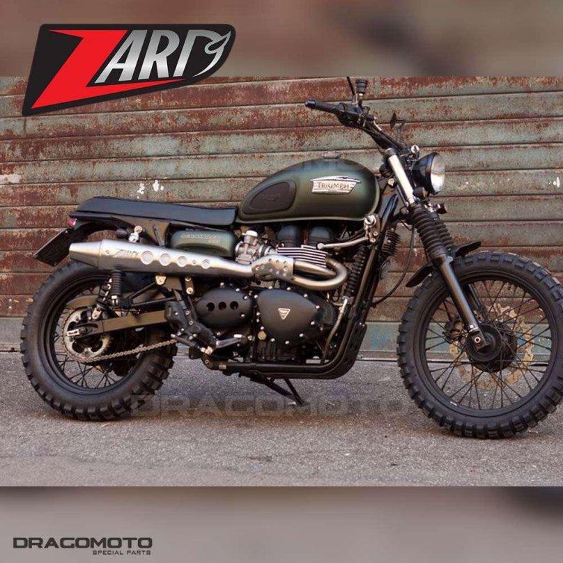 Мотоцикл Триумф скремблер