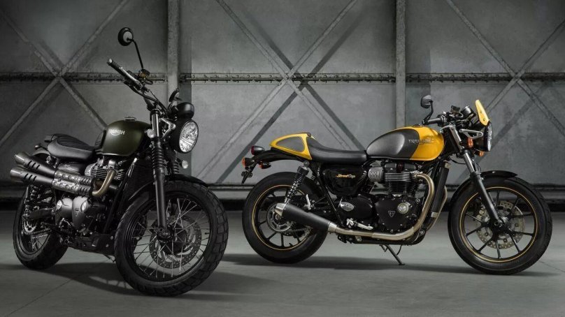 Триумф стрит скремблер