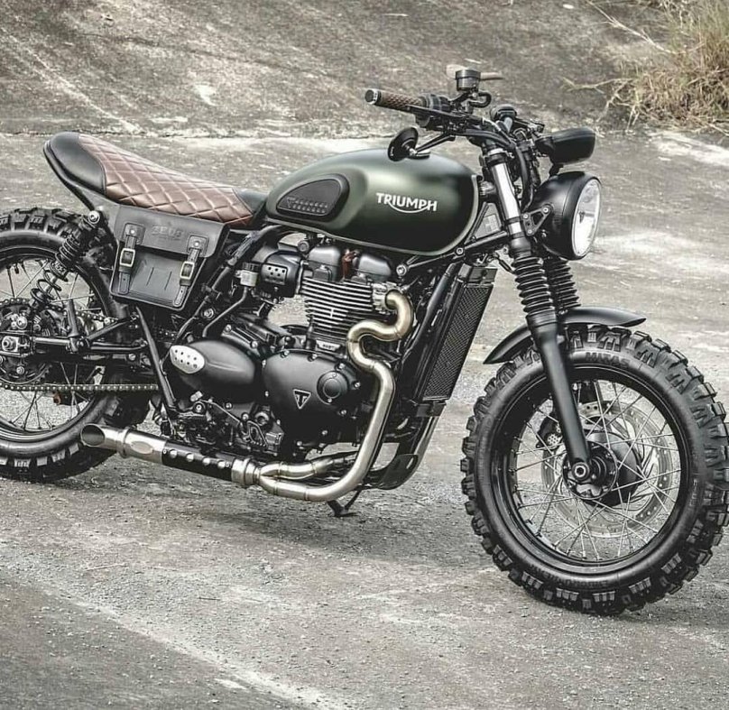 Триумф скремблер 900
