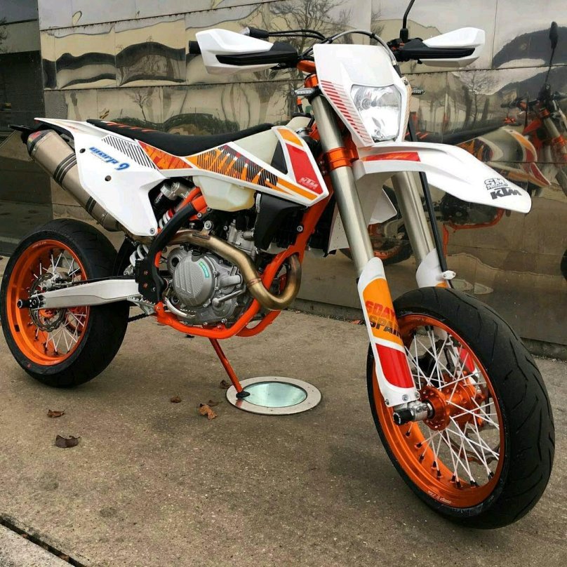 KTM EXC 500 мотард