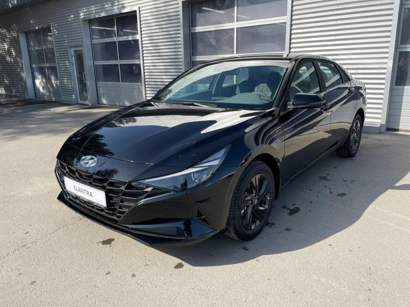 Элантра 2022 черная