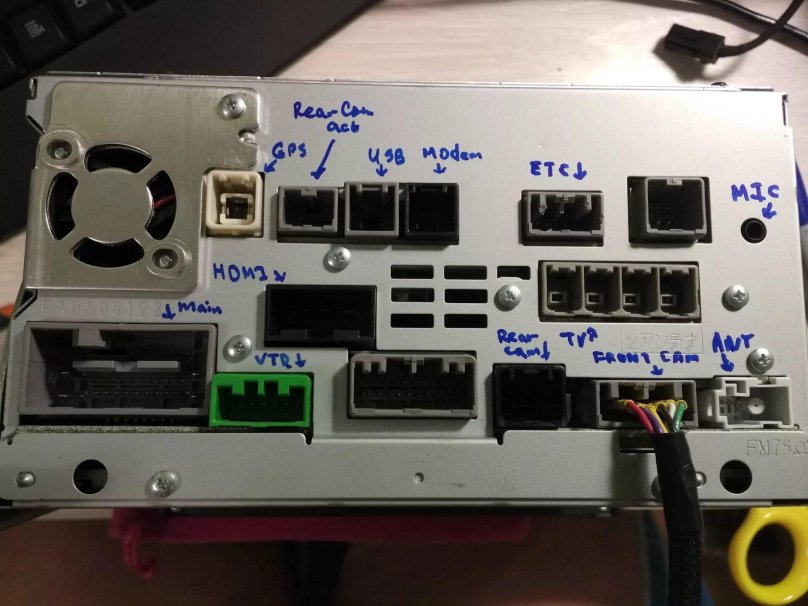 Разъем магнитолы gathers