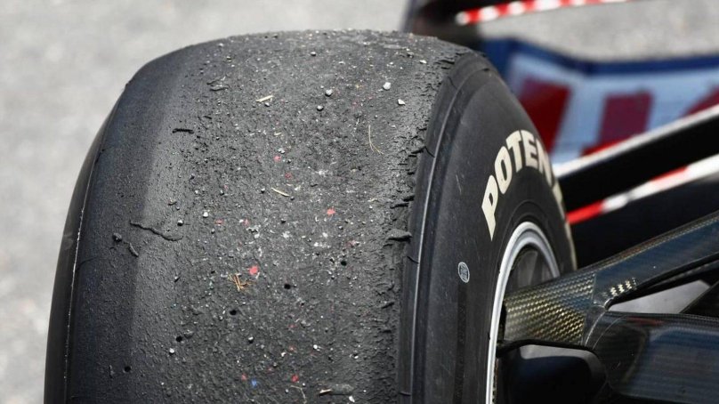F1 car Tyre