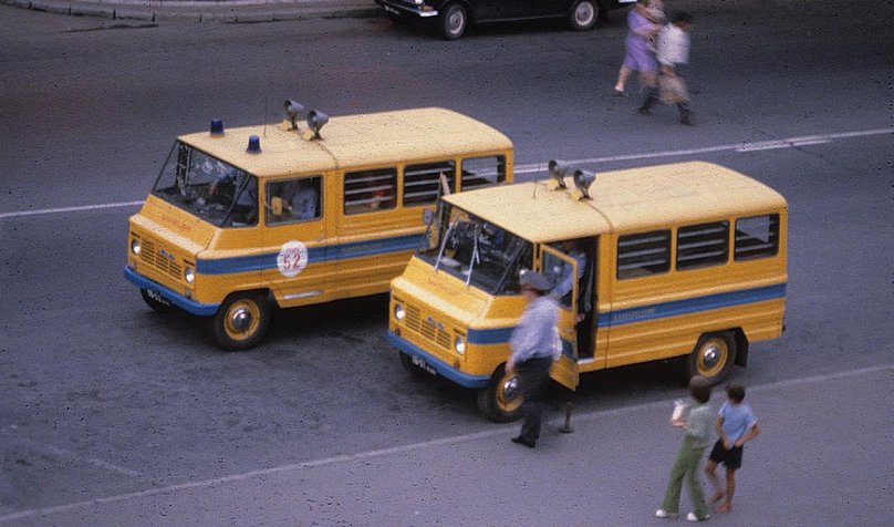 Автобус милиции СССР