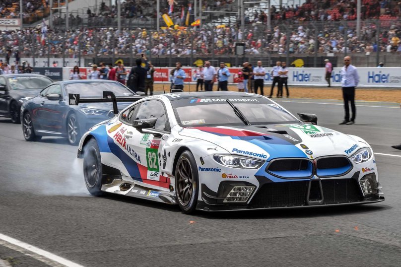 BMW m8 GTE le mans
