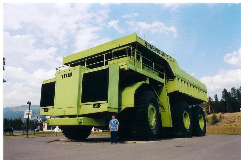 Terex 33 19 Titan и БЕЛАЗ