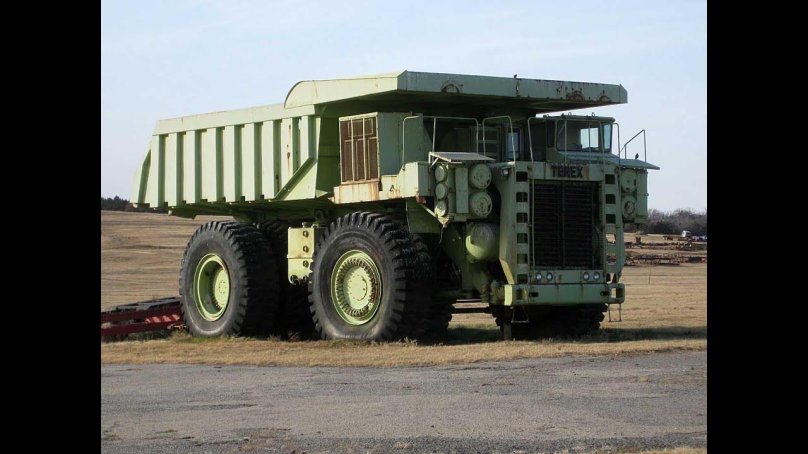 Terex 33 19 Titan и БЕЛАЗ