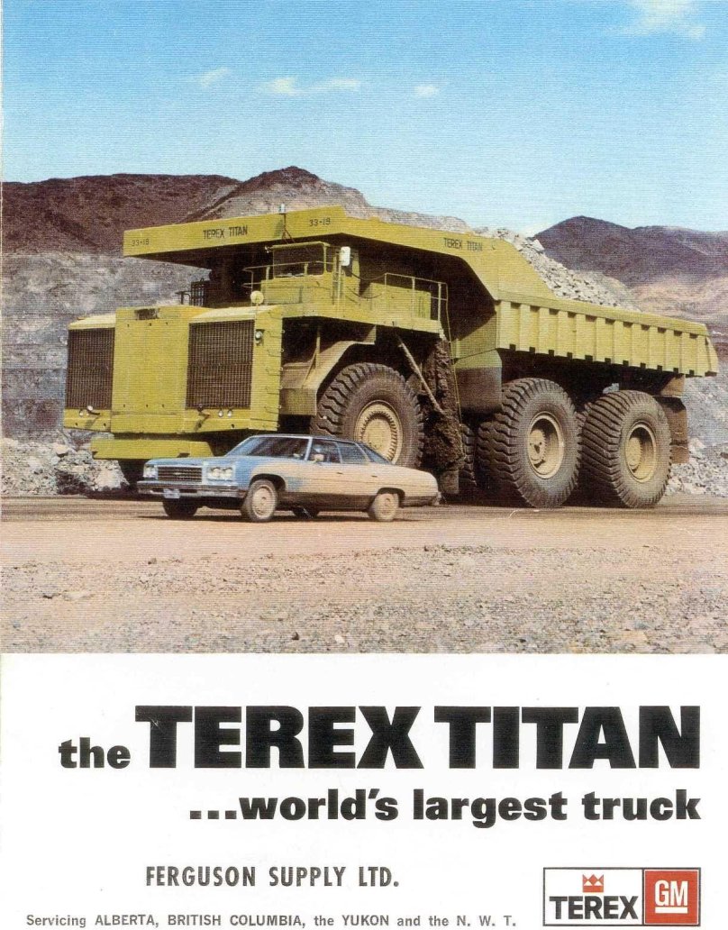 Самосвал Terex Titan
