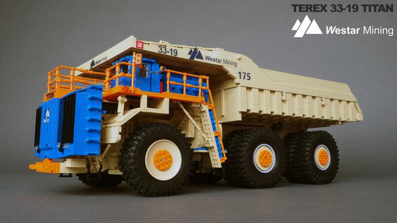 Терекс Титан карьерный самосвал