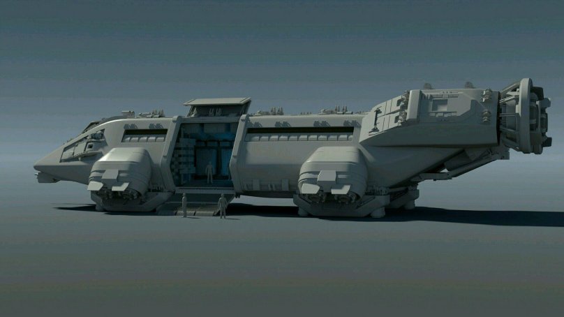 Star Citizen десантный корабль