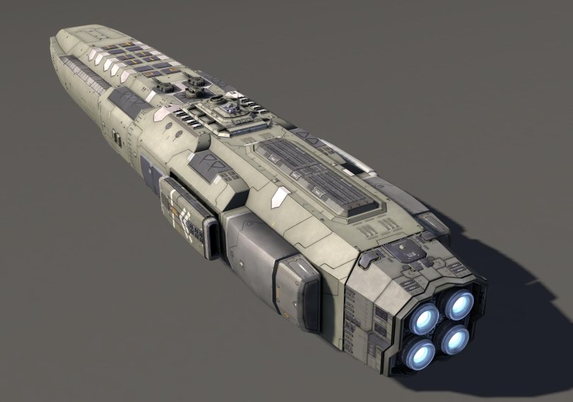 Десантный космический корабль Star Citizen