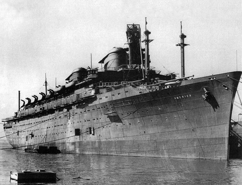 SS America 1940 пароход