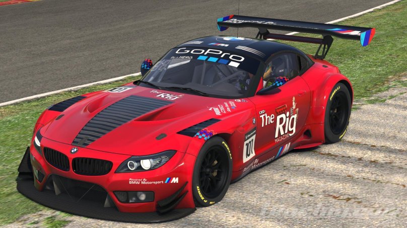 BMW z4 gt3 черная