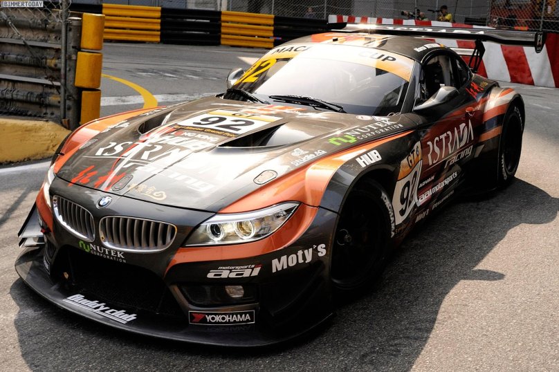 BMW z4 gt3 черная