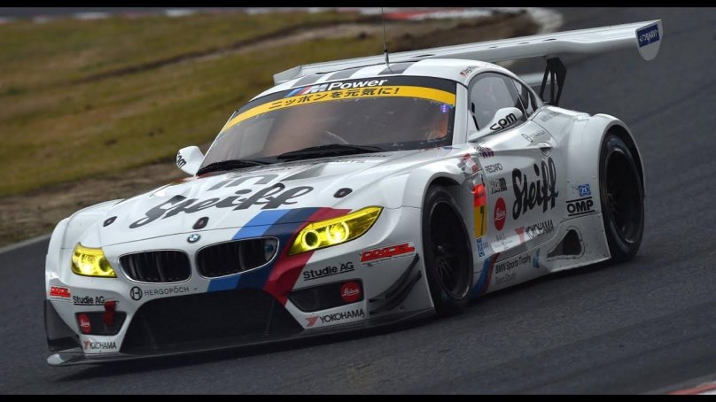 BMW z4 gt3 салон
