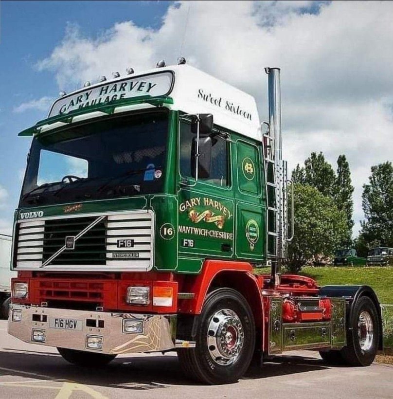 Грузовик Вольво ф16