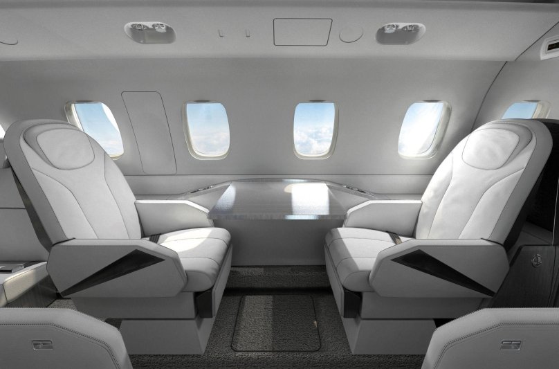 Piaggio p.180 Avanti салон